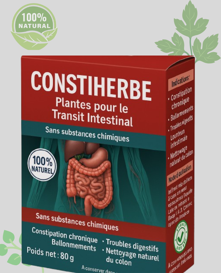 CONSTIHERBE – Solution naturelle contre la constipation