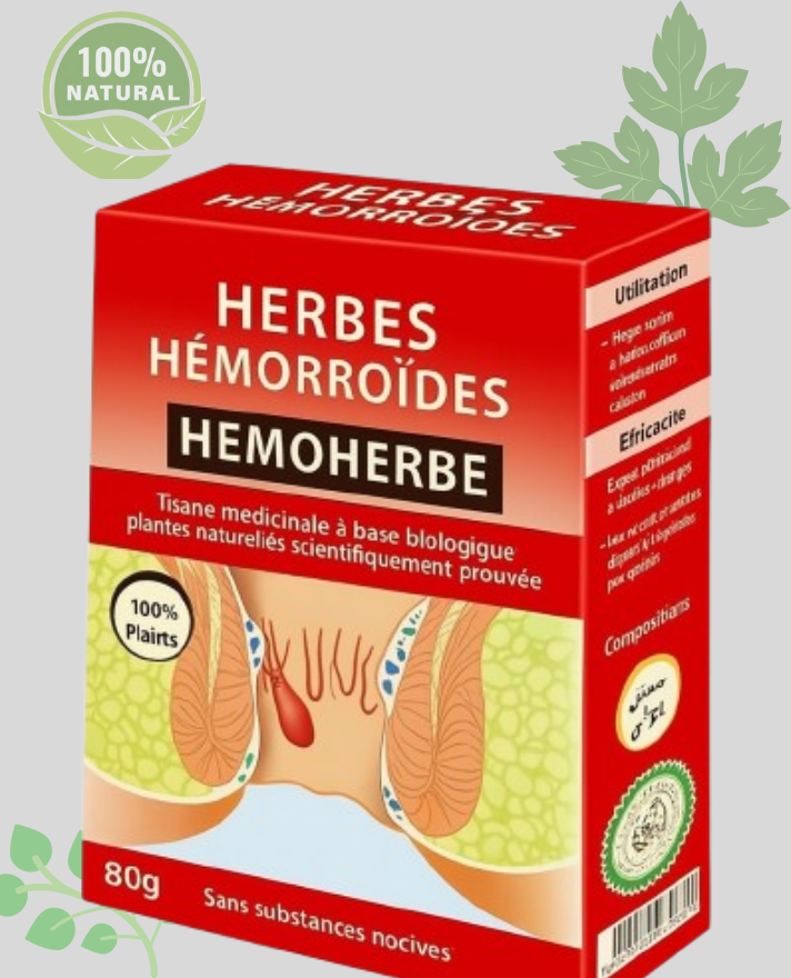 HEMOHERBE – Remède naturel contre les hémorroïdes